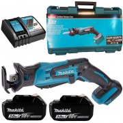 Makita DJR185RFE Аккумуляторная сабельная пила LXT